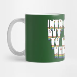 Introverted But Willing To Discuss Reptiles Mug